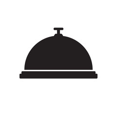 Reception bell vector icon