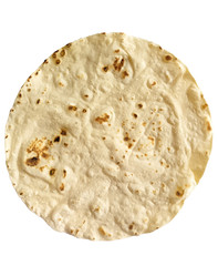 single corn tortilla