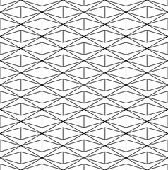 Vector modern abstract geometry grid pattern. black and white seamless geometric background . subtle pillow and bed sheet design. creative art deco. hipster fashion print