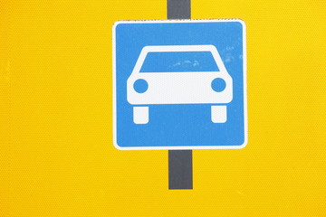 Verkehrsschild Schnellstraße