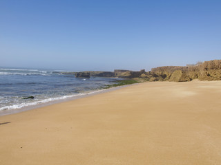 Preciosa playa en marruecos