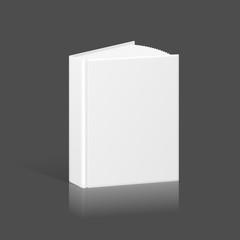 Blank Book, Binder or Folder Template. Vector