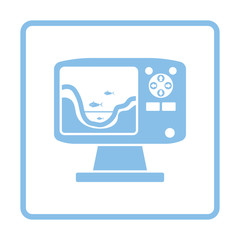 Icon of echo sounder