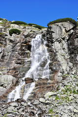 Waterfall Skok in the National Park High Tatra © nixki