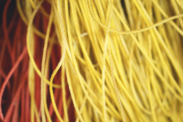 Polypropylene string rope