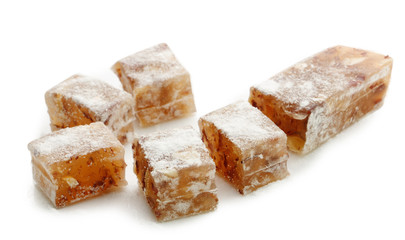 Turkish Delight isolate on a white background