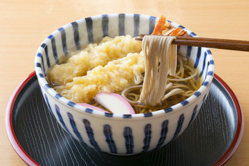 天ぷらそば