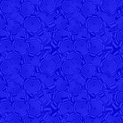 Blue seamless polygon pattern background 