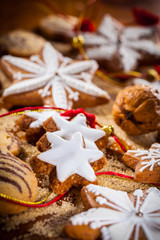 Homemade cookies for Christmas