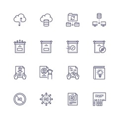 Multimedia icons
