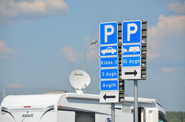 st&auml;llplats stellplatz