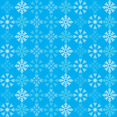 pattern snowflakes background vector
