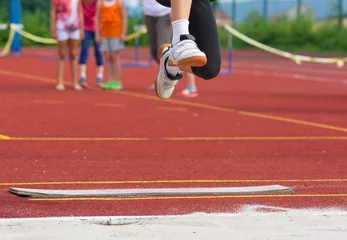 Weitsprung Leichtathletik Wettkampf © Schlegelfotos