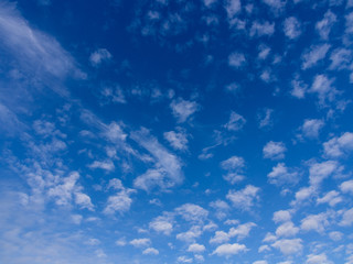 Naklejka na ściany i meble Spots Cloud in The Sky