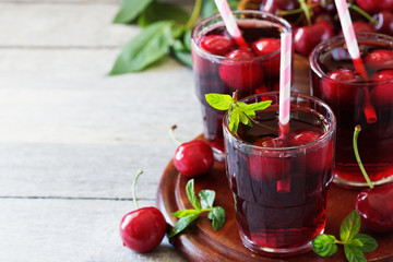 Fresh cherry juice
