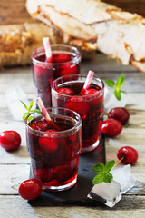 Fresh cherry juice