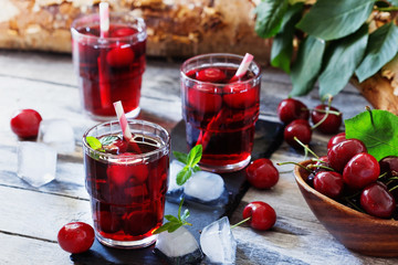 Fresh cherry juice