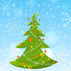decorated christmas tree