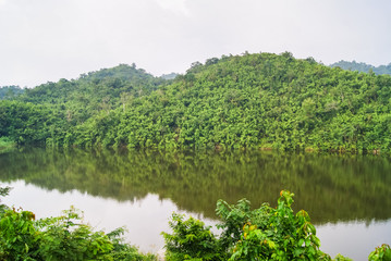 Mountain forest nature Suanphung Ratchaburi Thailand