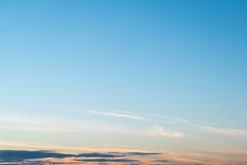 Blue sky with cloud, nature background