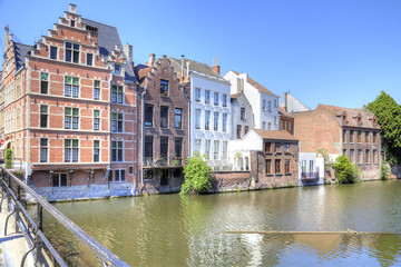 Obraz premium City of Ghent. Urban landscape