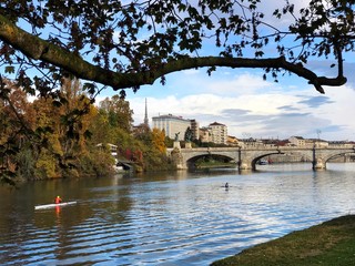 fiume Po in Torino