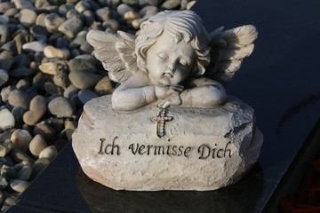 Cemetery Angel saying 
