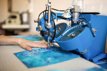 Precision machine attaching decoration