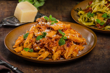 Pasta arrabiata delicious