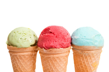 ice cream isolated