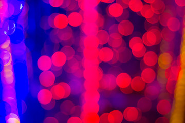 Abstract defocused colorful light bokeh for background