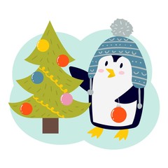 Penguin vector character