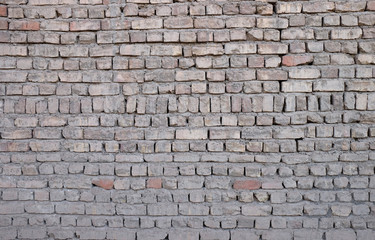 The old wall with brown brick for pattern