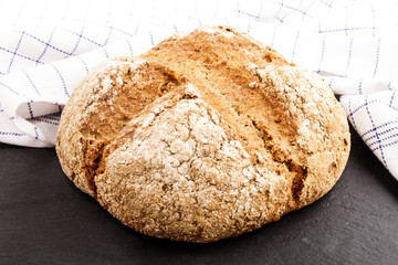 warm, freshly baked irish soda bread
