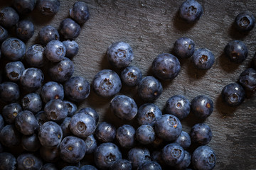 Blueberry - Fresh Blueberries close up - Organic Superfood