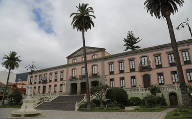 Fototapeta na wymiar Casas Consistoriales, Ayuntamiento, La Orotava, Tenerife