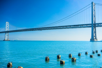Bay Bridge, San Francisco, California, USA.