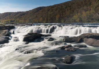 Sandstone Falls on New River Summers County West Virginia