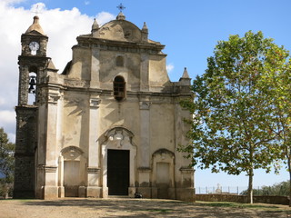Fototapeta na wymiar Korsika Canavaggia Kirche 5
