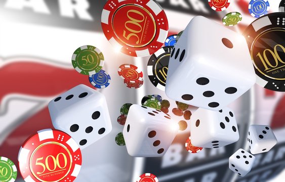 Casino Gambling Illustration