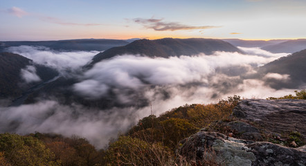 Grand View or Grandview in New River Gorge