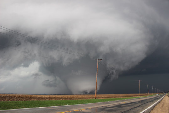 The powerful EF4 tornado that struck Fairdale, IL. An historic weather event for northern Illinois.