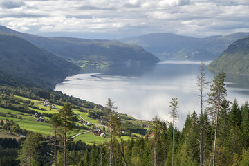 Der Innvikfjord bei Utvik