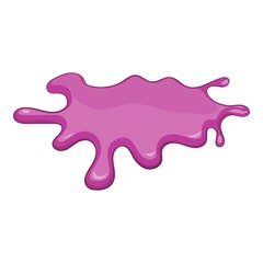 Splash blot icon. Cartoon illustration of blot vector icon for web design