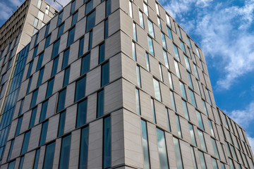 Fenster an Hochhaus in Stockholm