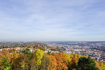 Fototapeta na wymiar Stadtblick Pforzheim