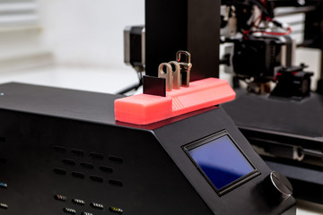 3d printer printed stand for flash drives and memory cards