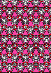 Illustration of a patterned background