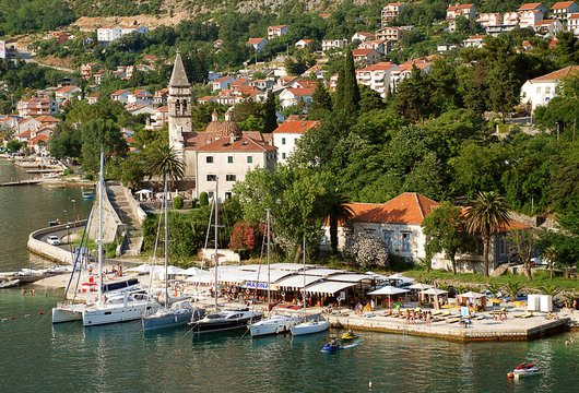Church of St Mathew in Dobrota, nearby Kotor (Montenegro)