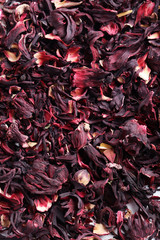 Heap of dry tea background